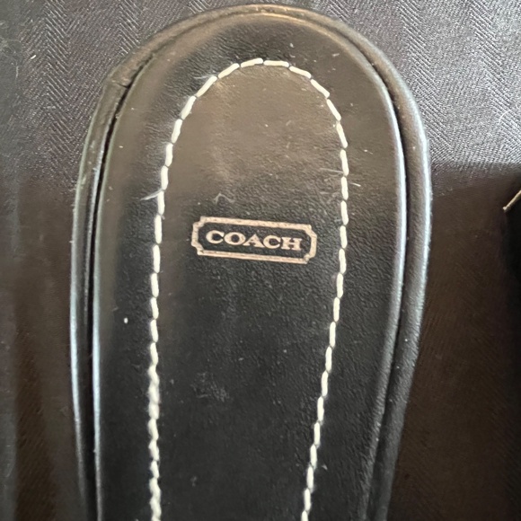 Coach Monogram Wedge Sandal - Picture 4 of 5